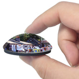 UK England Linlithgow Canal 3D Fridge Magnet Crystal Glass