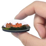 UK England Linlithgow Palace 3D Fridge Magnet Crystal Glass