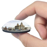 UK England Liverpool Albert Docks 3D Fridge Magnet Crystal Glass