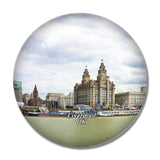 UK England Liverpool Albert Docks 3D Fridge Magnet Crystal Glass