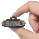 UK England Liverpool Town Hall 3D Fridge Magnet Crystal Glass