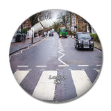 UK England London Abbey Road 3D Fridge Magnet Crystal Glass