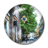 UK England London Brick Lane 3D Fridge Magnet Crystal Glass