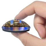 UK England London Canary Wharf 3D Fridge Magnet Crystal Glass