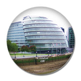 UK England London  Hall 3D Fridge Magnet Crystal Glass