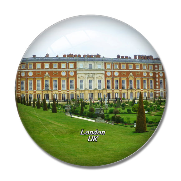 UK England London Hampton Court Palace 3D Fridge Magnet Crystal Glass