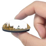 UK England London Houses of Parliament 3D Fridge Magnet Crystal Glass