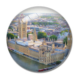 UK England London Houses of Parliament 3D Fridge Magnet Crystal Glass