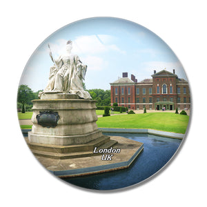 UK England London Kensington Palace Gardens 3D Fridge Magnet Crystal Glass