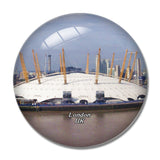 UK England London O2 Arena 3D Fridge Magnet Crystal Glass