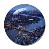 UK England London River Thames 3D Fridge Magnet Crystal Glass