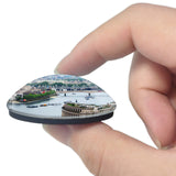 UK England London River Thames 3D Fridge Magnet Crystal Glass