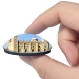 UK England London Tower of London 3D Fridge Magnet Crystal Glass