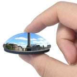 UK England London Trafalgar Square 3D Fridge Magnet Crystal Glass