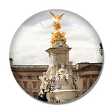 UK England London Victoria Memorial 3D Fridge Magnet Crystal Glass