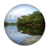 Ecuador Amazon Forest 3D Fridge Magnet Crystal Glass