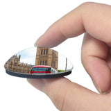 UK England London Westminster Abbey 3D Fridge Magnet Crystal Glass