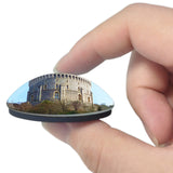 UK England London Windsor Castle 3D Fridge Magnet Crystal Glass