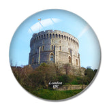 UK England London Windsor Castle 3D Fridge Magnet Crystal Glass