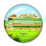 UK England Newbury Racecourse 3D Fridge Magnet Crystal Glass