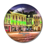UK England Northampton Square 3D Fridge Magnet Crystal Glass