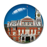 UK England Norwich  Hall Building 3D Fridge Magnet Crystal Glass