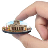 UK England Nottingham 3D Fridge Magnet Crystal Glass