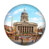 UK England Nottingham 3D Fridge Magnet Crystal Glass