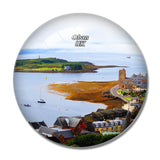 UK England Oban Port 3D Fridge Magnet Crystal Glass