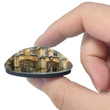 UK England Oxford Bodleian Library 3D Fridge Magnet Crystal Glass