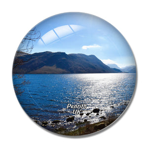 UK England Penrith Ullswater Lake 3D Fridge Magnet Crystal Glass