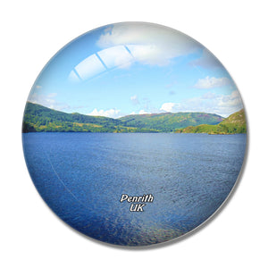 UK England Penrith Ullswater Lake 3D Fridge Magnet Crystal Glass