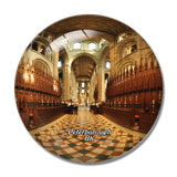 UK England Peterborough Church Cathedral 3D Fridge Magnet Crystal Glass