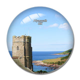 UK England Plymouth Bay 3D Fridge Magnet Crystal Glass