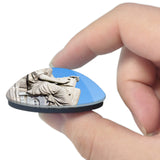 UK England Plymouth Monument 3D Fridge Magnet Crystal Glass