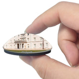 UK England Plymouth Saltram House 3D Fridge Magnet Crystal Glass
