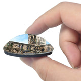 UK England Pontefract Church 3D Fridge Magnet Crystal Glass