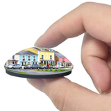 UK England Porthmadog Borth-Y-Gest Harbour 3D Fridge Magnet Crystal Glass