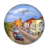 UK England Portsmouth Old Town 3D Fridge Magnet Crystal Glass