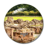 UK England Redditch Bordesley Abbey 3D Fridge Magnet Crystal Glass