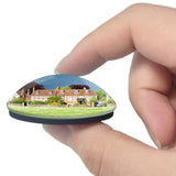 UK England Salisbury Mompesson House 3D Fridge Magnet Crystal Glass