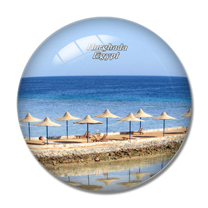 Egypt un Islands Hurghada 3D Fridge Magnet Crystal Glass