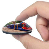 UK England Sheffield Tram 3D Fridge Magnet Crystal Glass