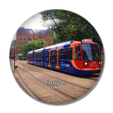 UK England Sheffield Tram 3D Fridge Magnet Crystal Glass