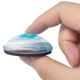 UK England Southend-on-Sea Shoebury Common Beach 3D Fridge Magnet Crystal Glass