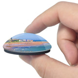 UK England St Andrews Beach 3D Fridge Magnet Crystal Glass