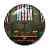 UK England Stirling Church of the Holy Rude 3D Fridge Magnet Crystal Glass