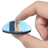 UK England Stirling Wallace Monument 3D Fridge Magnet Crystal Glass