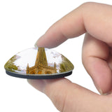 UK England Stratford-upon-Avon Holy Trinity Church 3D Fridge Magnet Crystal Glass