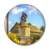 UK England Stratford-upon-Avon The Gower Memorial 3D Fridge Magnet Crystal Glass